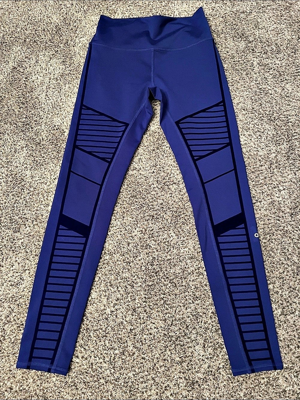 Alo Women's Flocked Moto Leggings